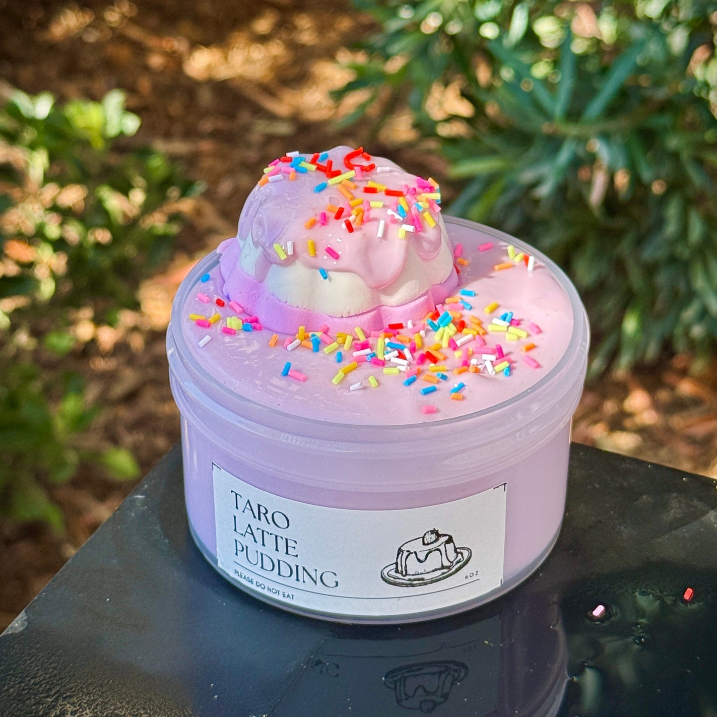 Taro Latte Pudding